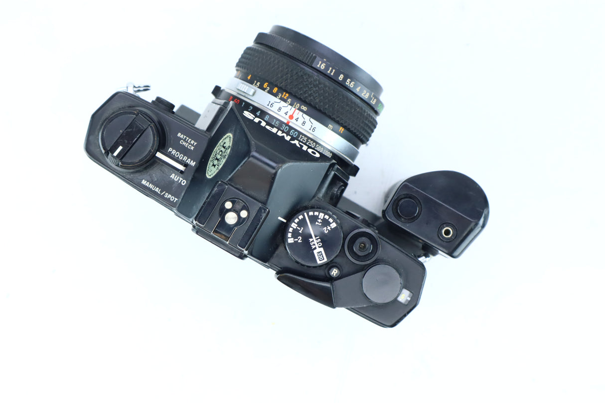 Olympus OM-2 35mm SLR Kit with F.Zuiko Auto-S 50mm f/1.8