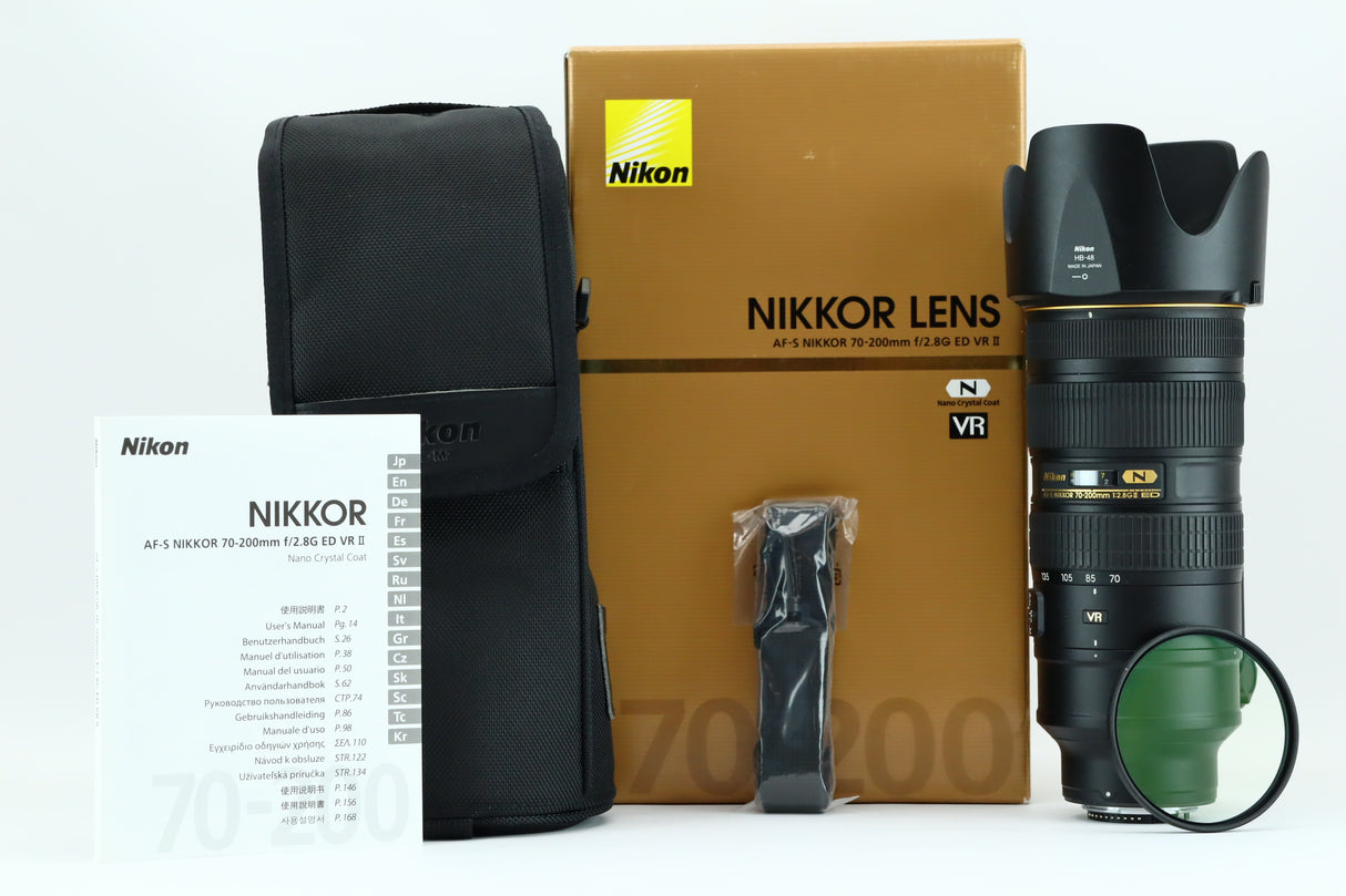 نيكون AF-S NIKKOR مقاس 70-200 مم 2,8G II ED