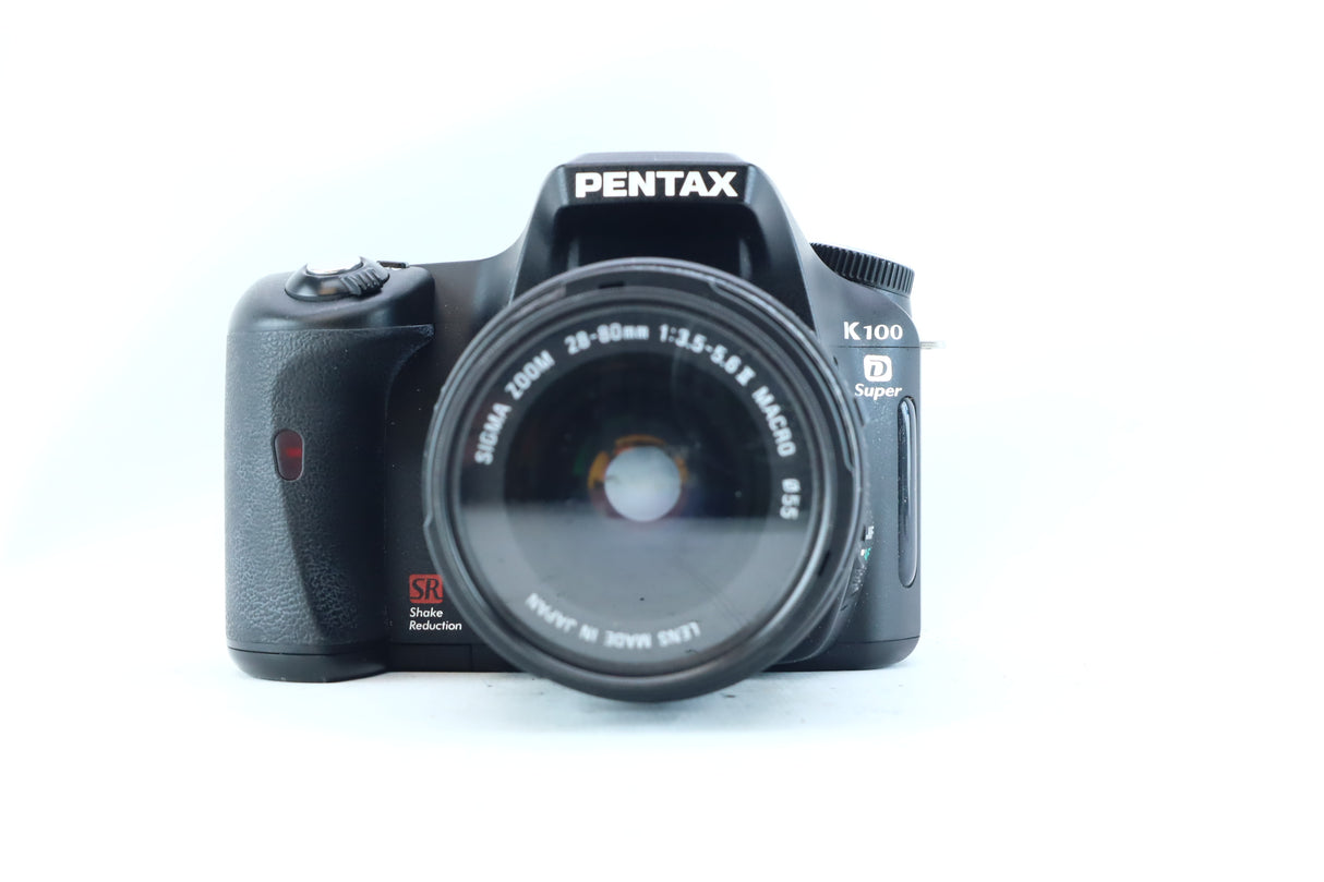 Pentax K100D Super with Sigma 28-80mm f/3.5-5.6 II
