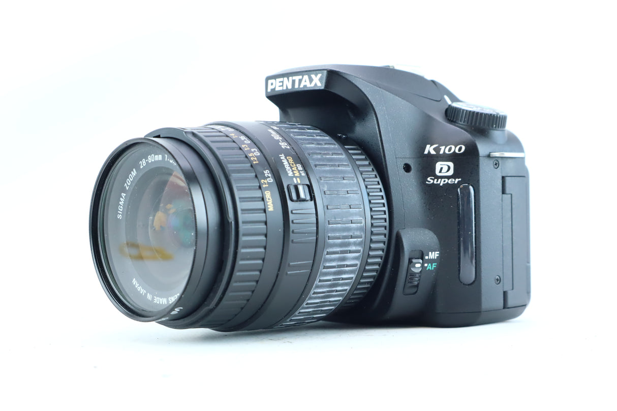 Pentax K100D Super with Sigma 28-80mm f/3.5-5.6 II