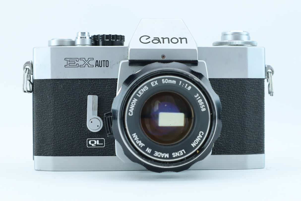Canon EX Auto QL + Canon EX 50mm f/1.8