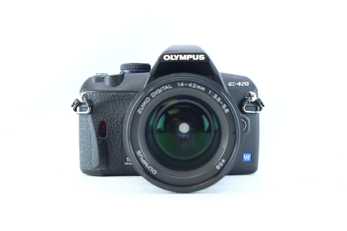 Olympus E-420 Digital SLR Kit with Zuiko Digital 14-42mm f/3.5-5.6