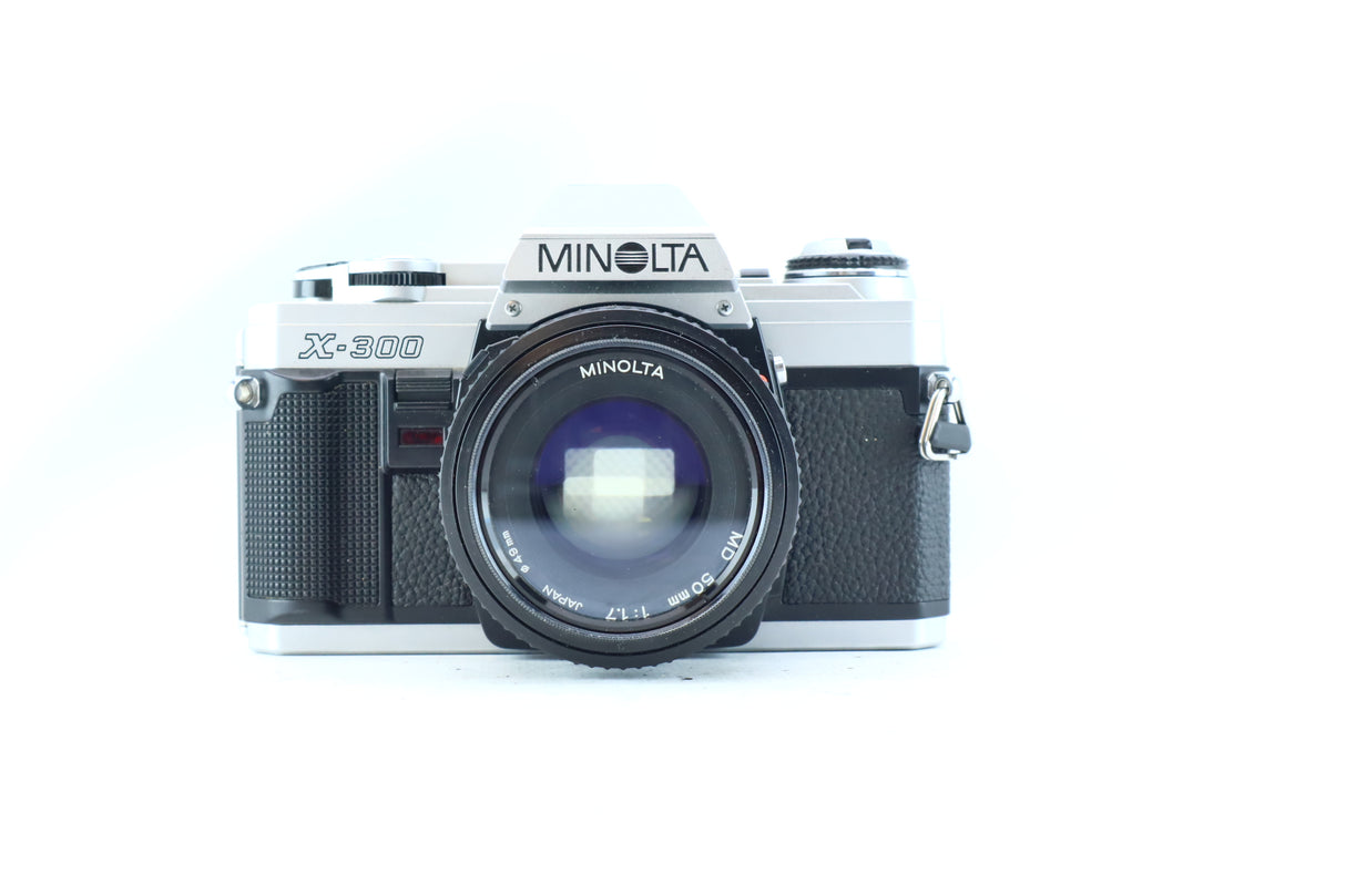 Minolta X-300 35mm SLR Kit with MD 50mm f/1.7
