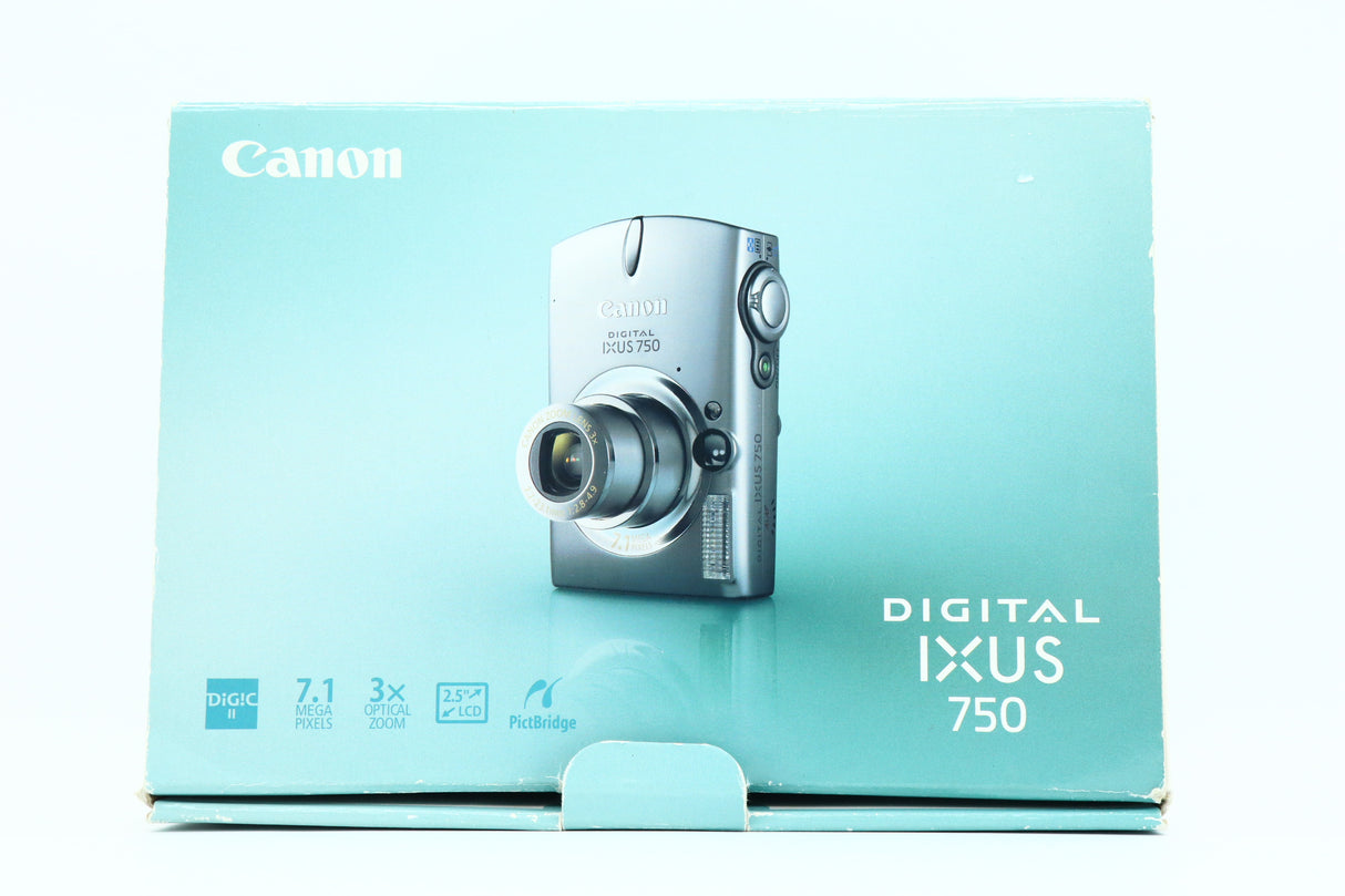 Canon digital ixus 750 7,7-23,1mm 2,8-4,9 kit