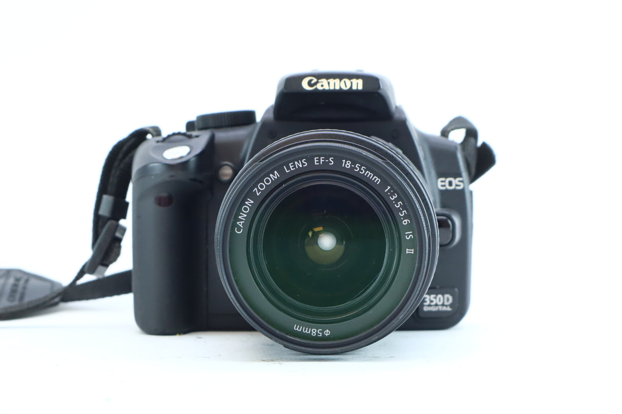 Canon EOS 350D Digital SLR Kit with EF-S 18-55mm f/3.5-5.6 II