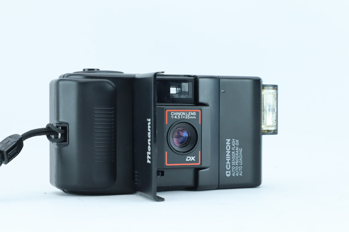 Monami Chinon Auto Sensor Rare "Point-and-Shoot" with Flash Automation