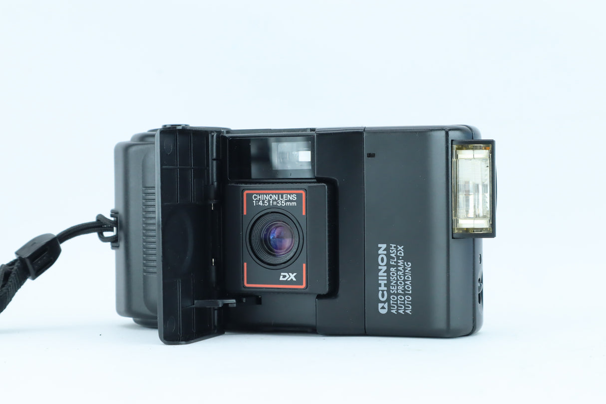 Monami Chinon Auto Sensor Rare "Point-and-Shoot" with Flash Automation