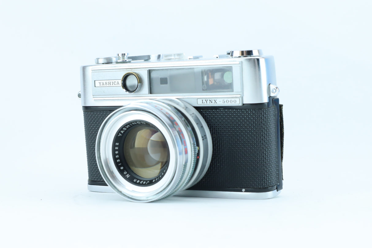 Yashica Lynx-5000 High-Speed Yashinon 45mm f/1.8 Prime Lens