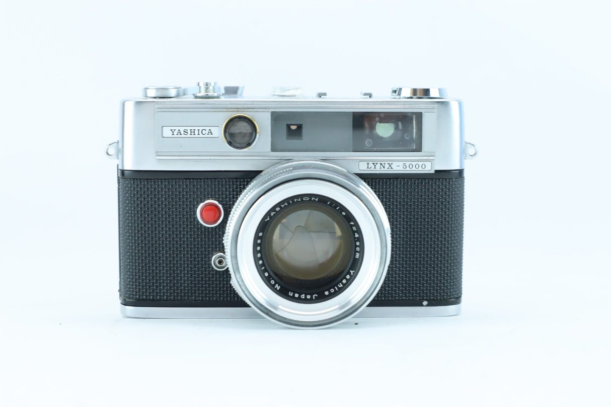 Yashica Lynx-5000 High-Speed Yashinon 45mm f/1.8 Prime Lens