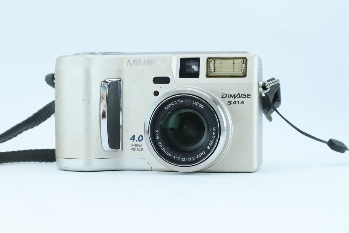 Minolta DiMAGE S414 - High-Performance 4x GT APO Zoom Lens