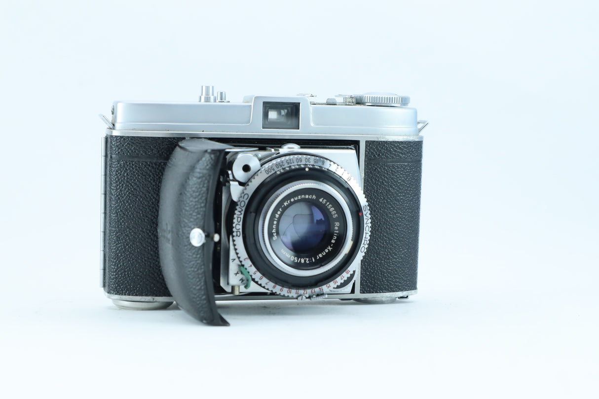 Kodak Retina Ib - Schneider-Kreuznach Retina-Xenar 50mm f/2.8 Prime Lens