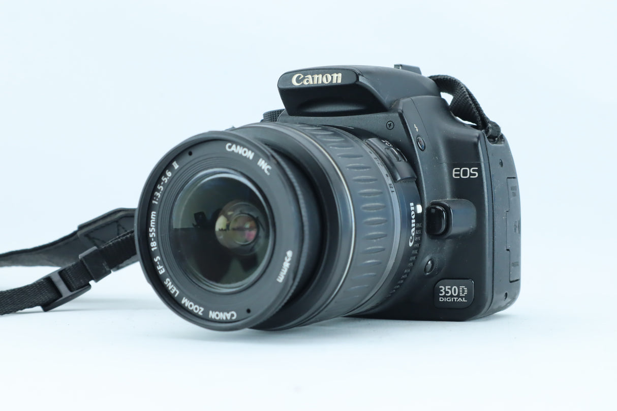Canon EOS 350D (Digital Rebel XT) With Canon EF-S 18-55mm f/3.5-5.6 Standard Zoom Lens