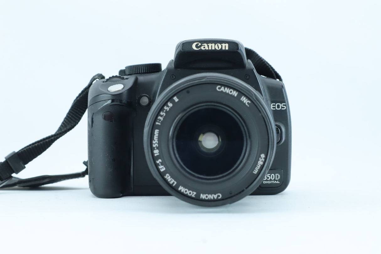 Canon EOS 350D (Digital Rebel XT) With Canon EF-S 18-55mm f/3.5-5.6 Standard Zoom Lens