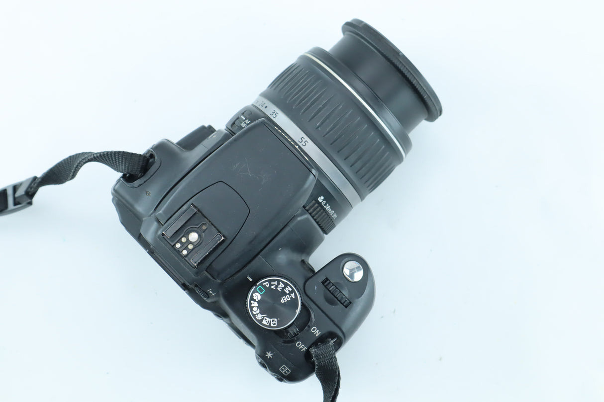 Canon EOS 350D (Digital Rebel XT) With Canon EF-S 18-55mm f/3.5-5.6 Standard Zoom Lens