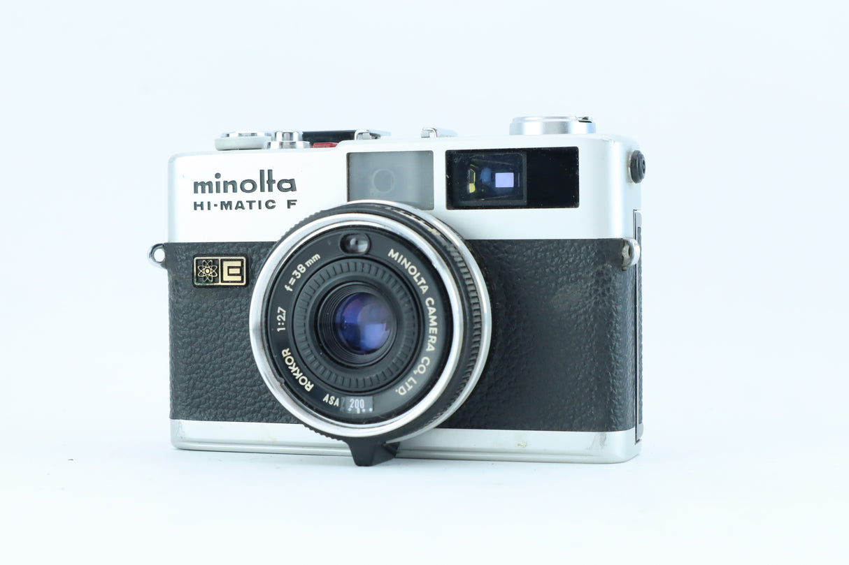 Minolta Hi-Matic F | Sharp Rokkor 38mm f/2.7 Prime Lens