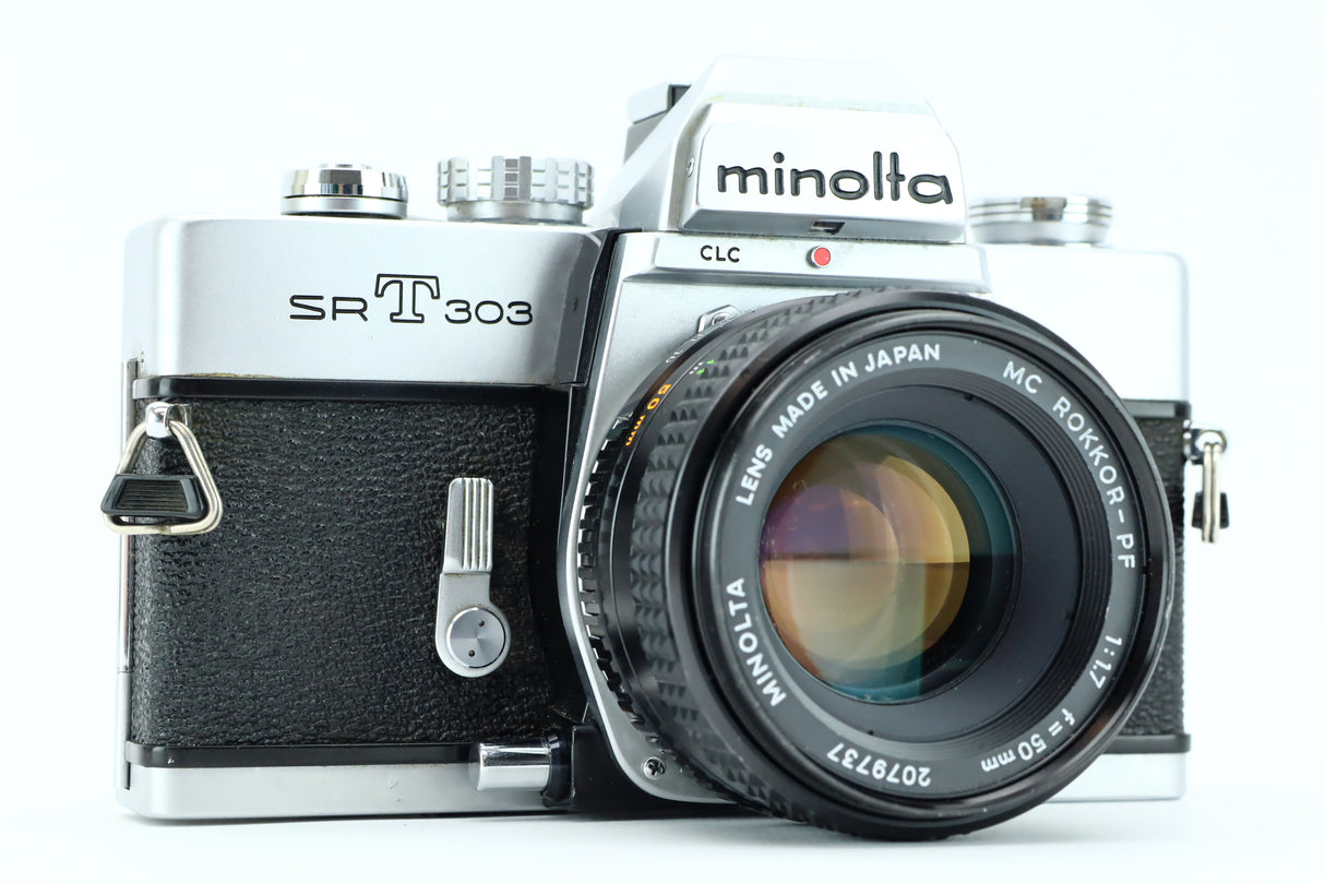 Minolta SRT303 + Minolta 50mm 1,7