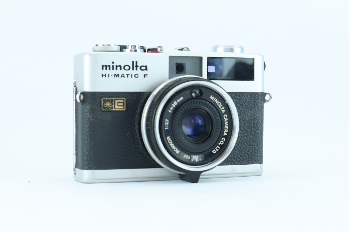 Minolta Hi-Matic F | Sharp Rokkor 38mm f/2.7 Prime Lens