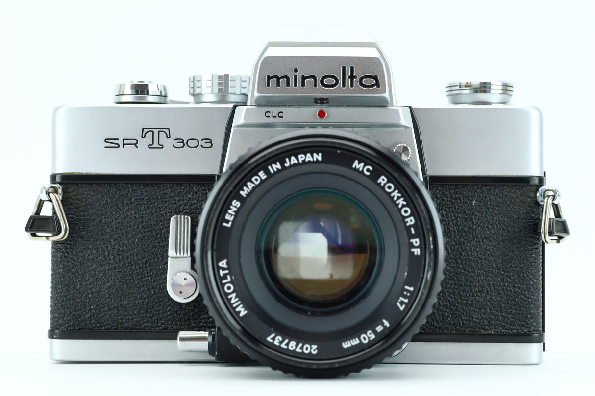 Minolta SRT303 + Minolta 50mm 1,7