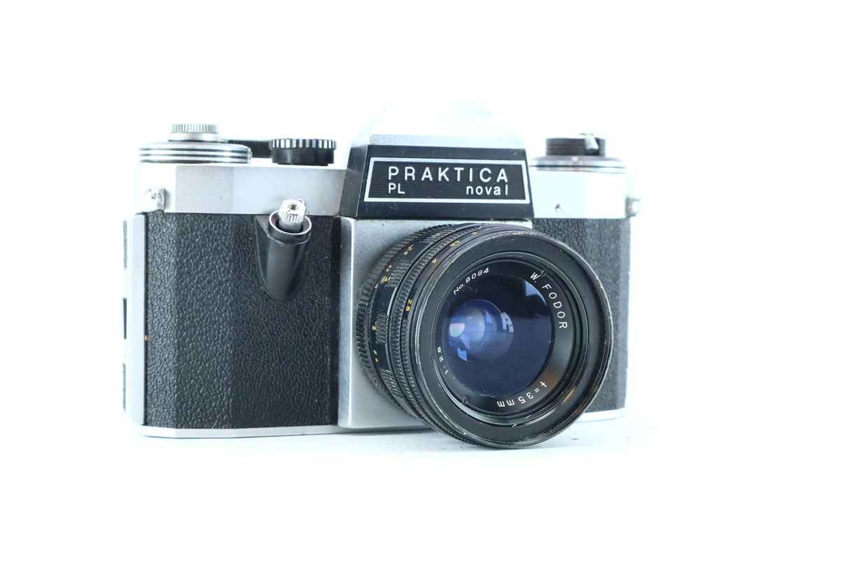 Practica PL Nova L 35mm SLR Kit with W. Fodor 35mm f/2.8