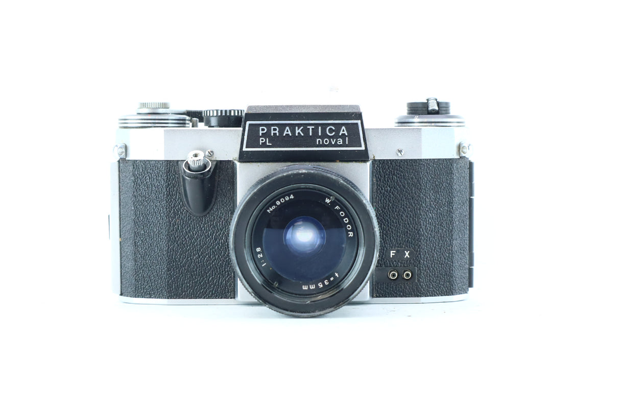 Practica PL Nova L 35mm SLR Kit with W. Fodor 35mm f/2.8