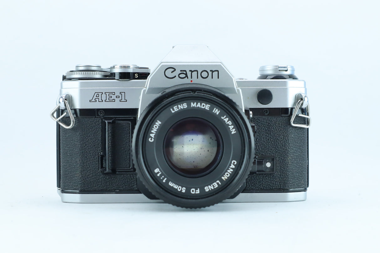 Canon AE-1 with Canon FD 50mm f/1.8
