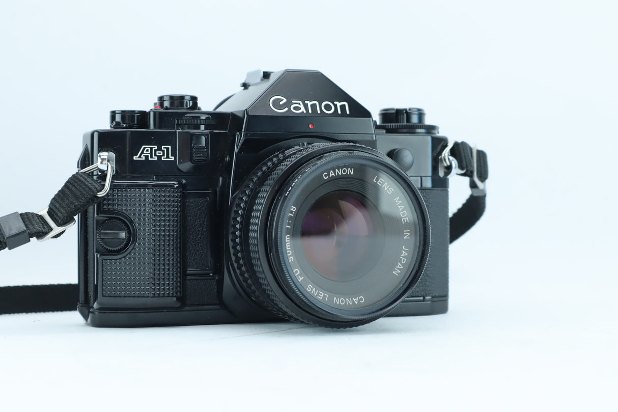 Canon A-1 with FD 50mm f/1.8 Lens