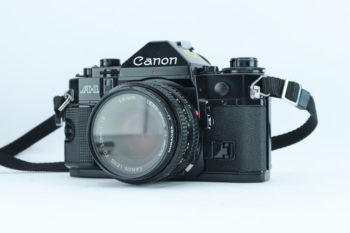 Canon A-1 with FD 50mm f/1.8 Lens