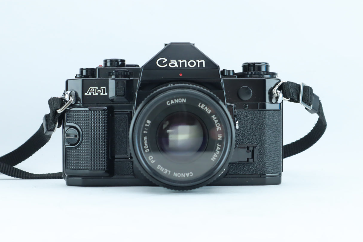 Canon A-1 with FD 50mm f/1.8 Lens