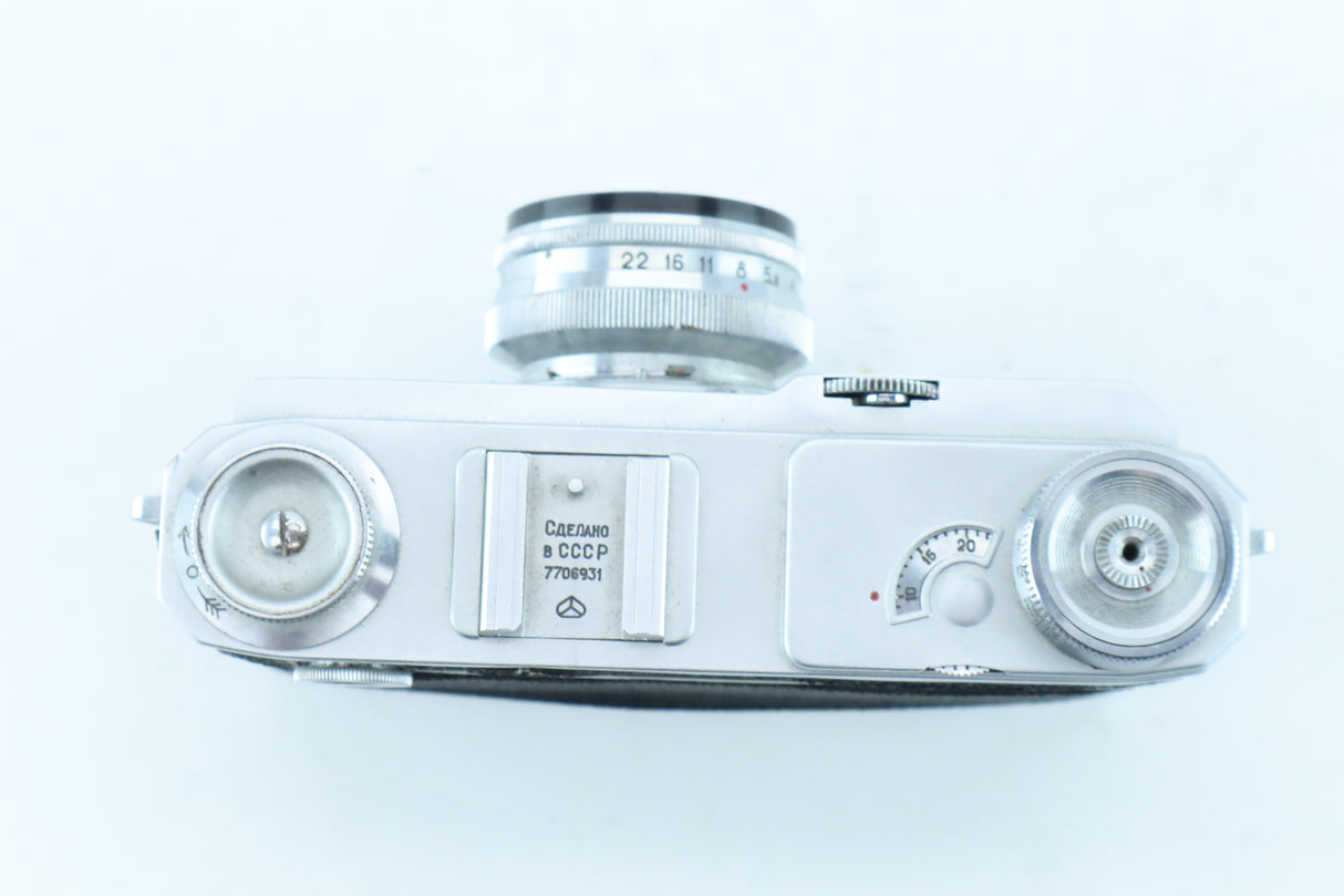 Kiev 4 with 53mm f/2.0 Jupiter-8M