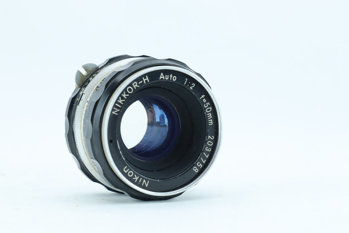 Nikkor-H Auto 50mm f/2.0 (Nippon Kogaku) Prime Lens
