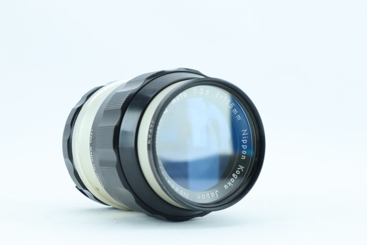 Nikkor-Q Auto 135mm f/3.5 (Nippon Kogaku) Prime Lens