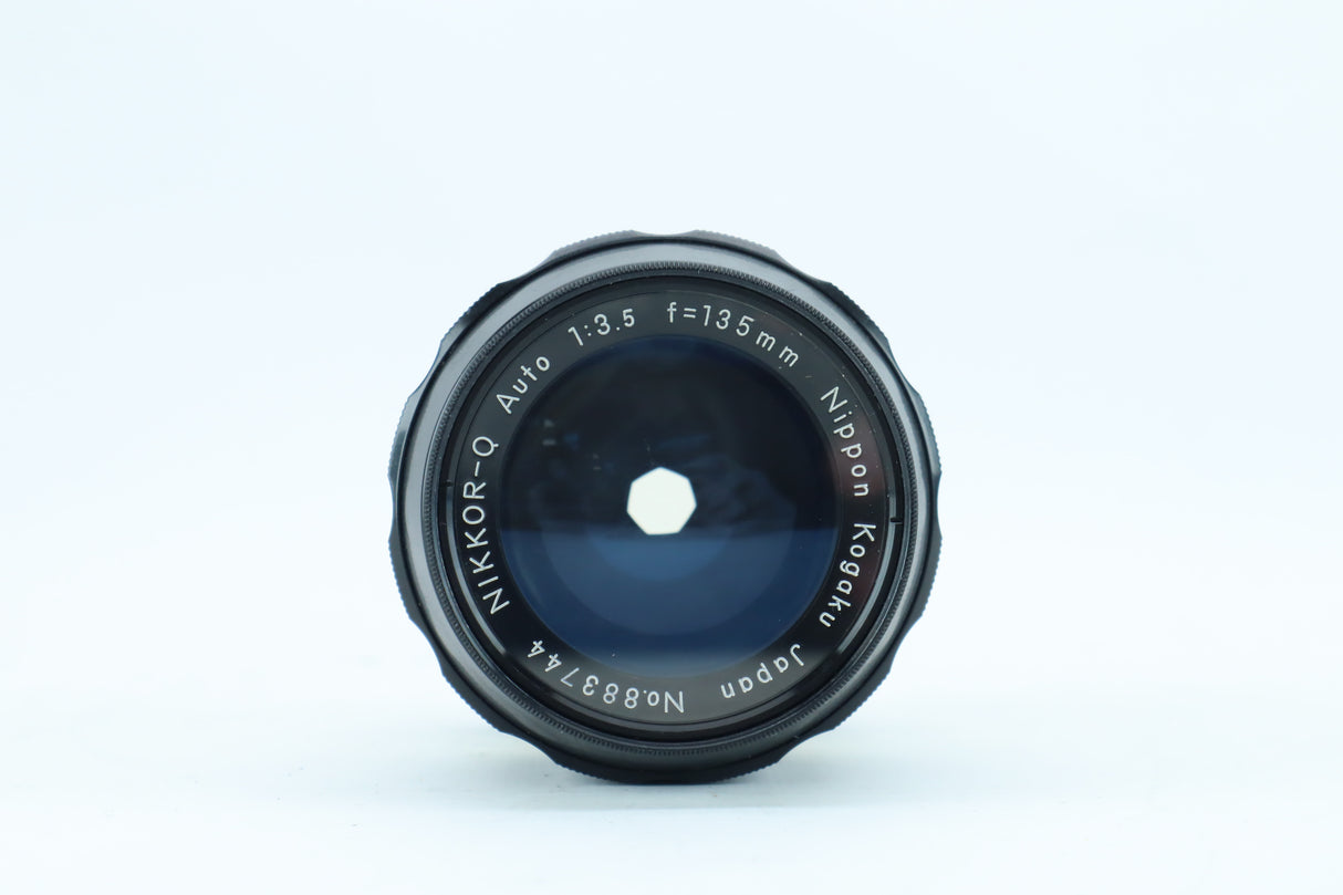 Nikkor-Q Auto 135mm f/3.5 (Nippon Kogaku) Prime Lens