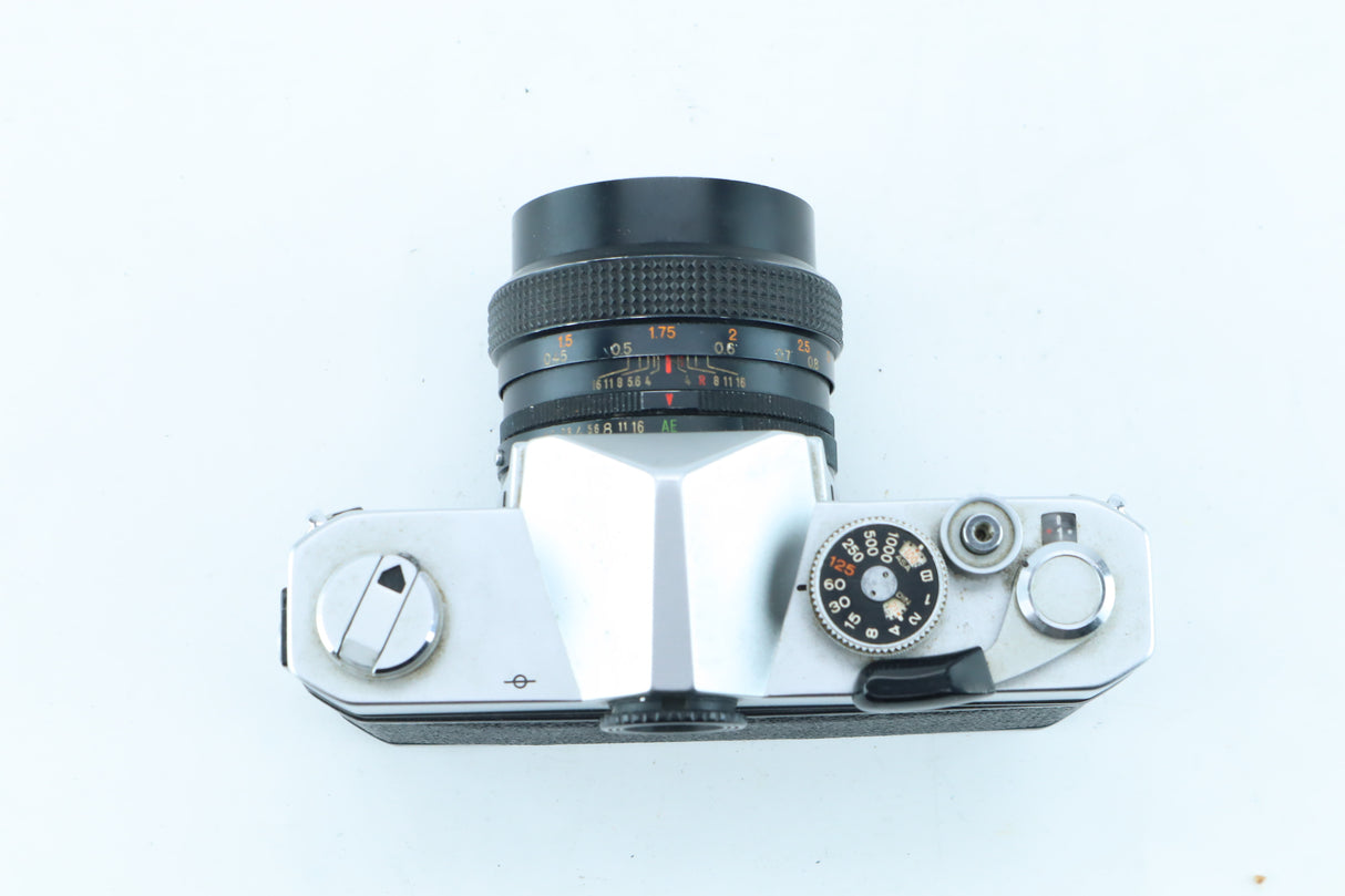 Konica Autoreflex A3 with Hexanon AR 50mm f/1.7