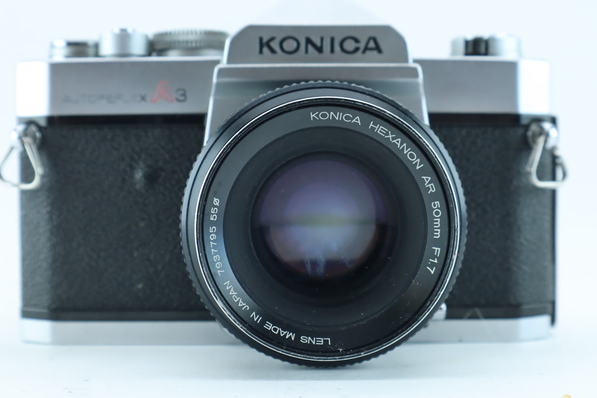 Konica Autoreflex A3 with Hexanon AR 50mm f/1.7