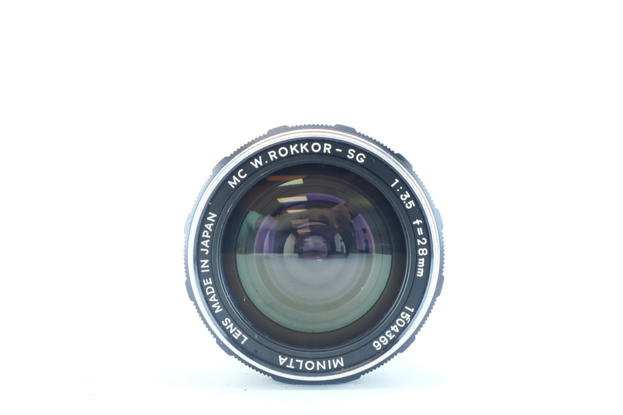 Minolta MC W.Rokkor-SG 28mm f/3.5