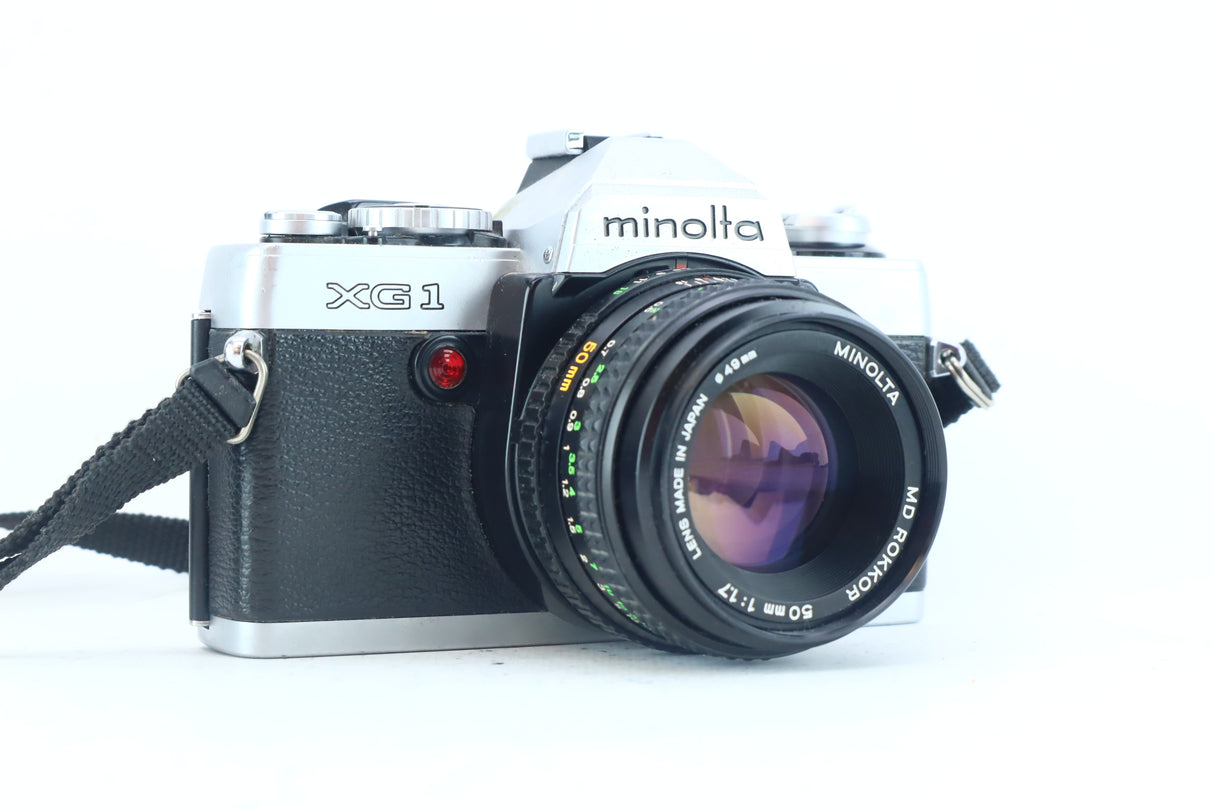 Minolta XG-1 35mm SLR Kit with MD Rokkor 50mm f/1.7