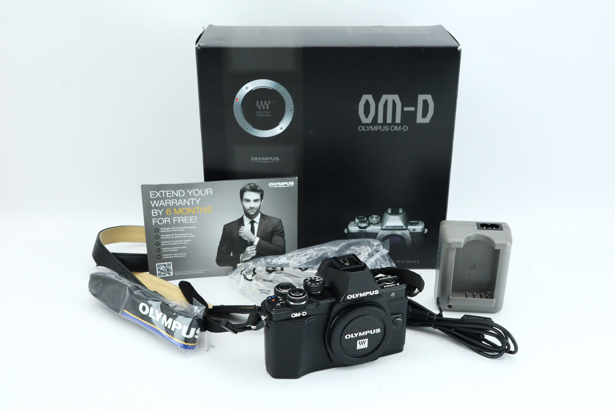 Conjunto Olympus OM-D E-M10 Mark II