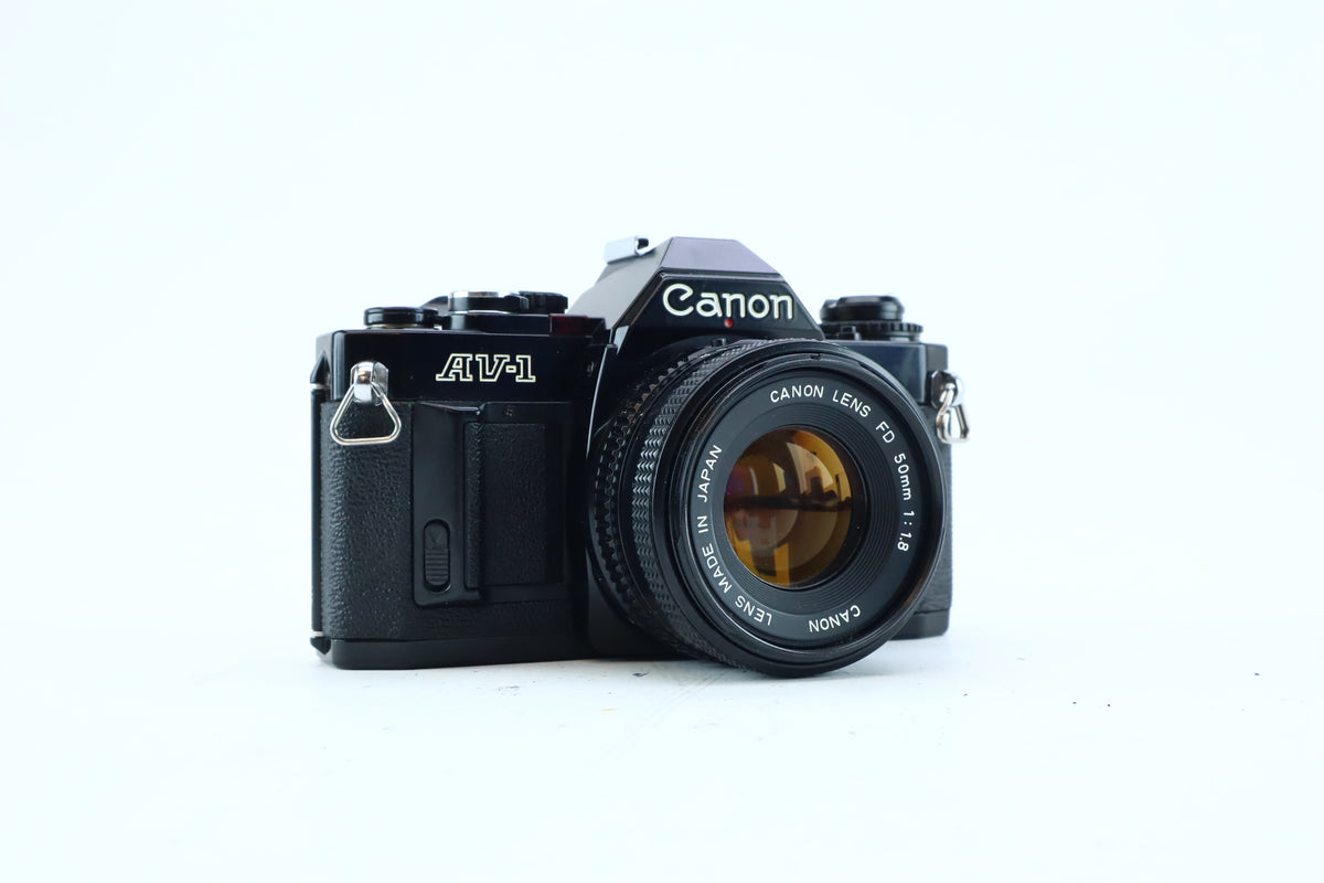 Canon AV-1 35mm SLR Kit with FD 50mm f/1.8