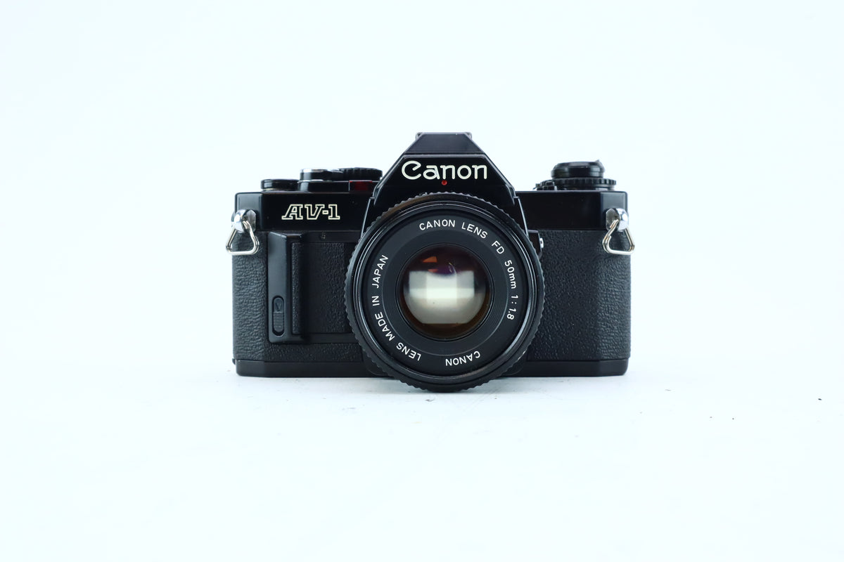 Canon AV-1 35mm SLR Kit with FD 50mm f/1.8