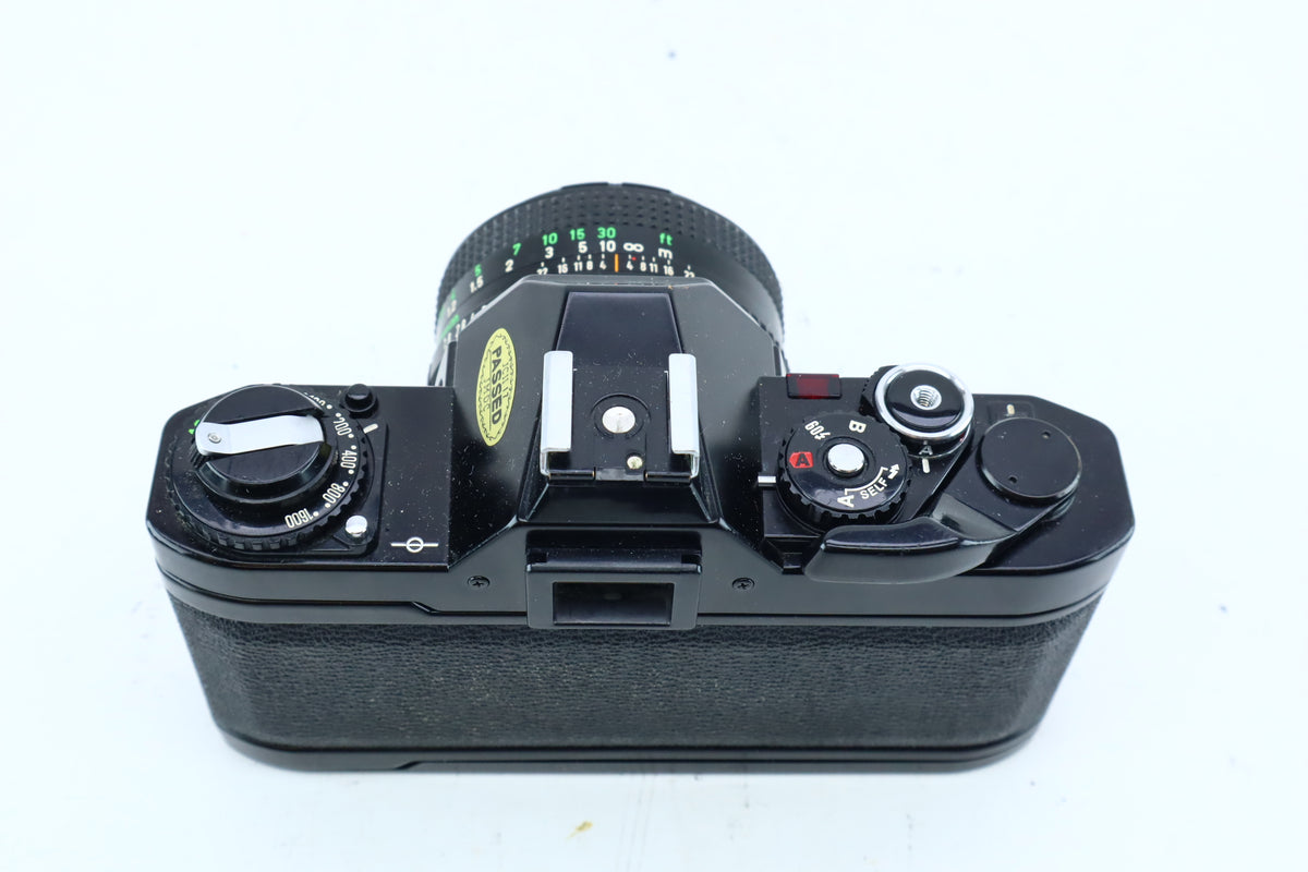 Canon AV-1 35mm SLR Kit with FD 50mm f/1.8