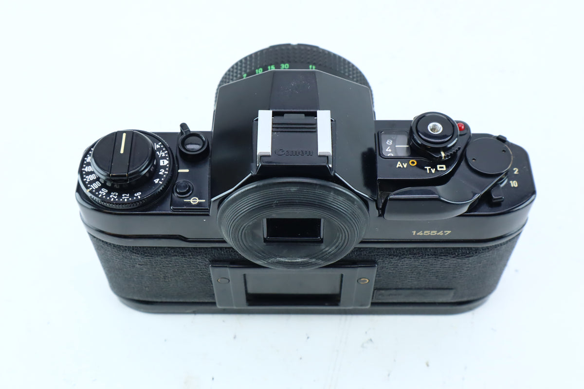 Canon A-1 35mm SLR Kit with FD 50mm f/1.8