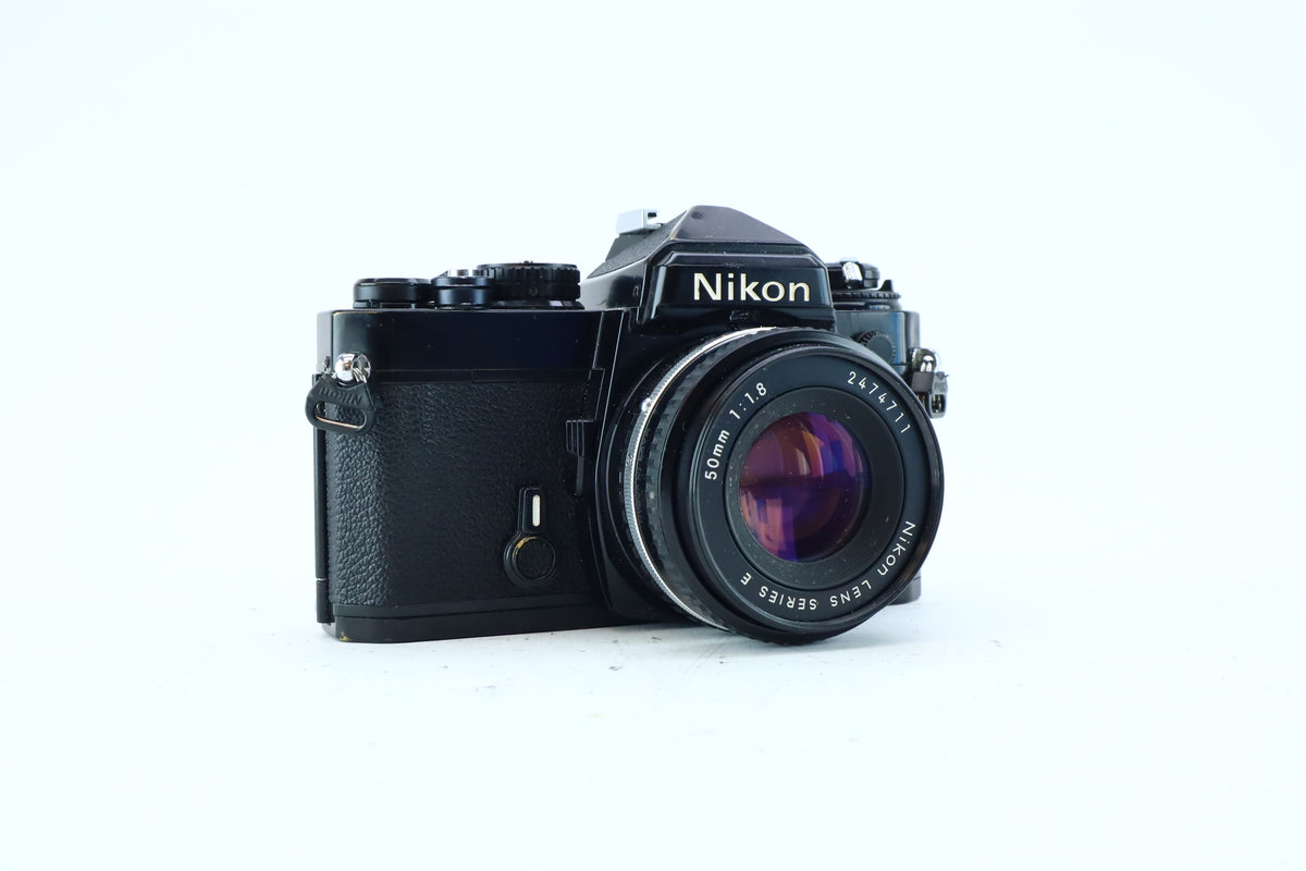 Nikon FE 35mm SLR Kit with Series E 50mm f/1.8