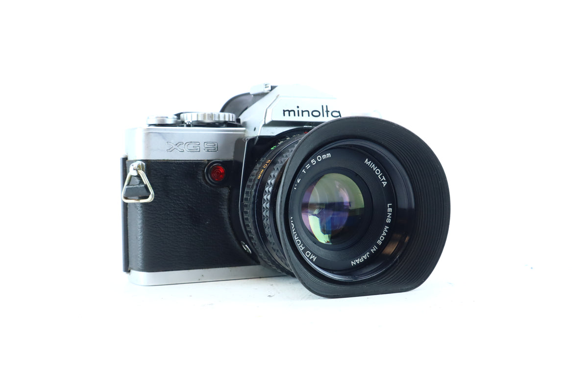 Minolta XG-9 35mm SLR Kit with MD Rokkor 50mm f/2