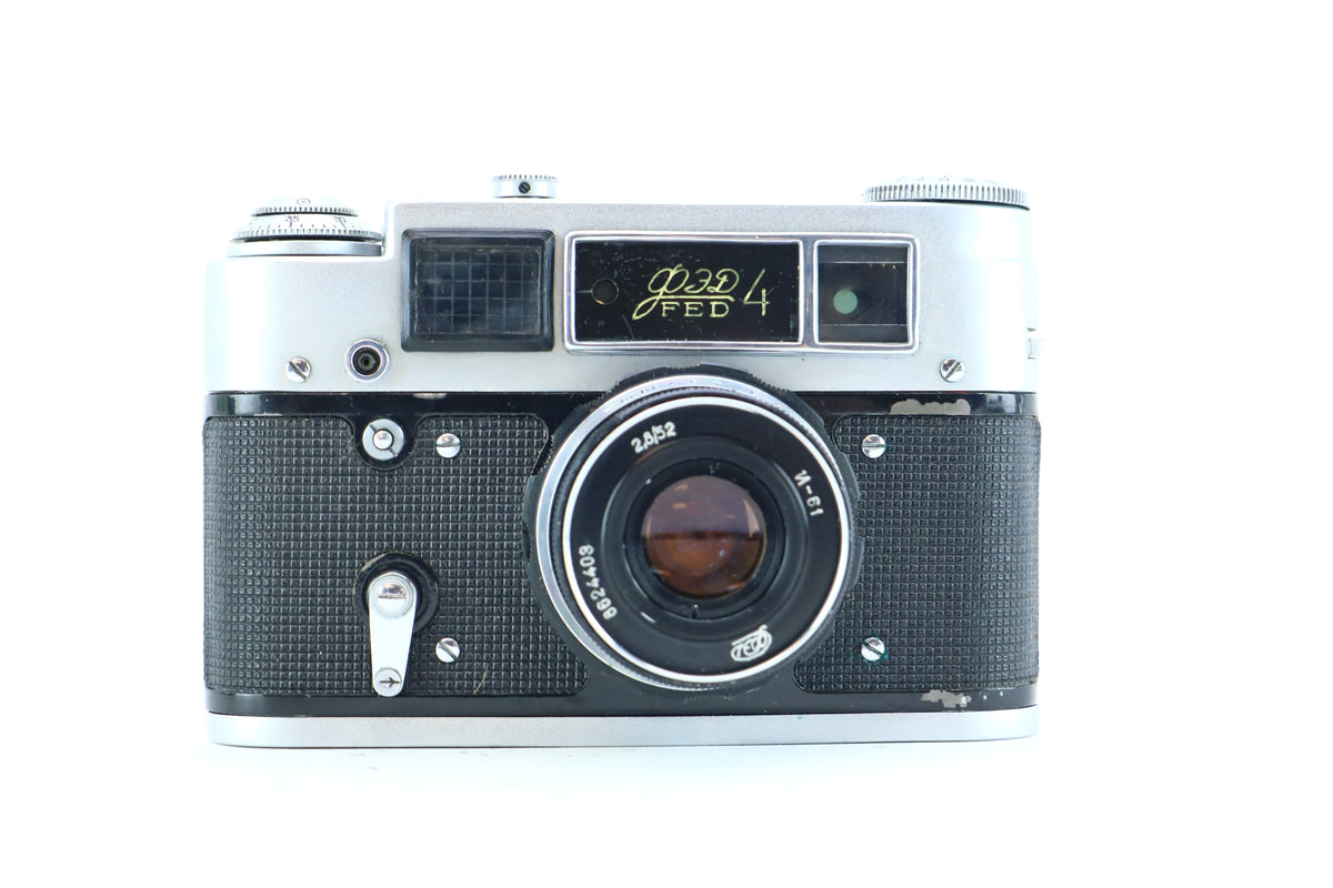 FED-4 35mm Rangefinder Kit with Industar-61 52mm f/2.8