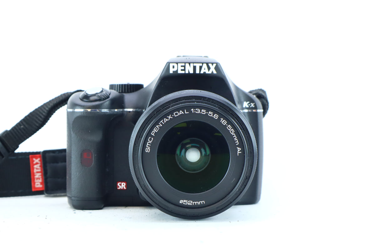 Pentax K-x Digital SLR Kit with SMC Pentax-DAL 18-55mm f/3.5-5.6 AL