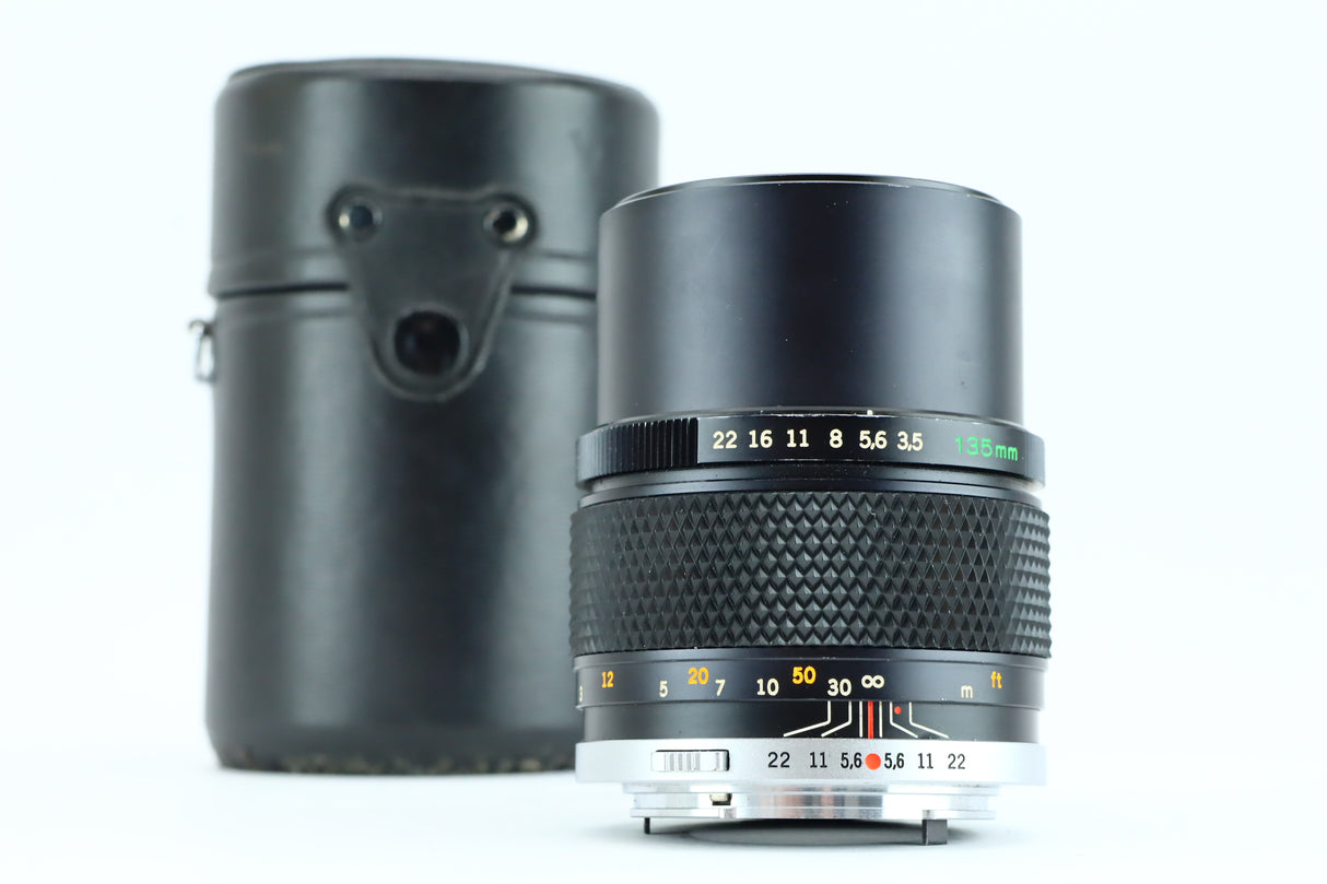 Olympus OM 135 mm f/3,5