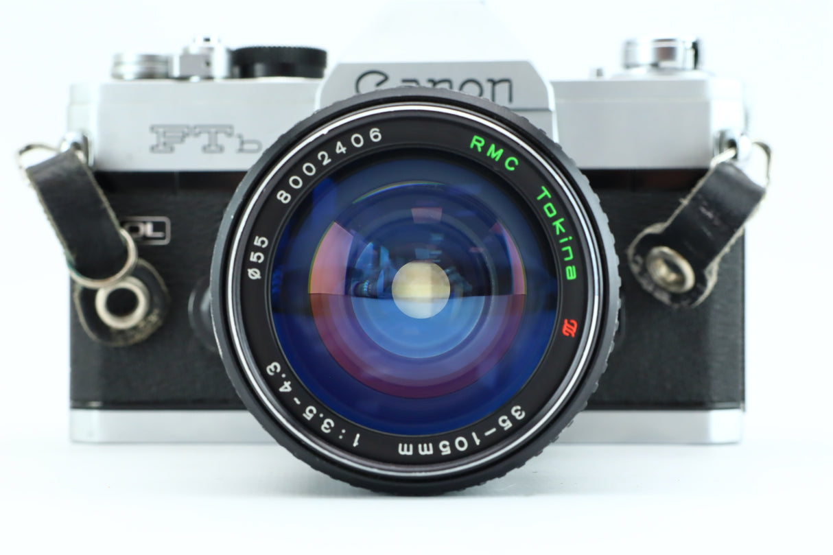 Canon FTb + Tokina 35-105mm 3,5-4,3