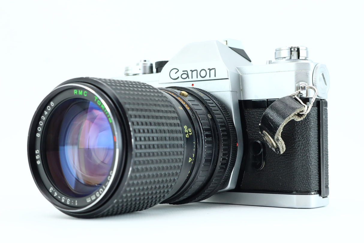 Canon FTb + Tokina 35-105mm 3,5-4,3