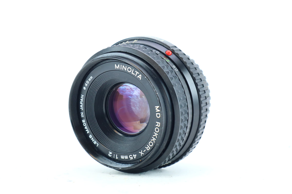 Minolta MD Rokkor-X 45mm f/2