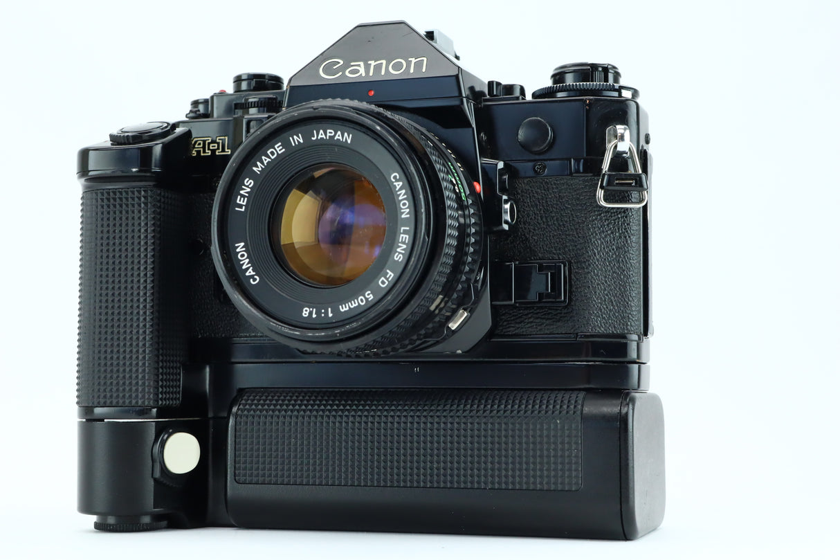 Canon A-1 + FD 50mm 1,8